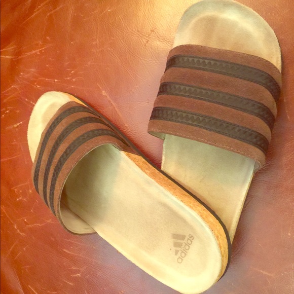 old school adidas slides